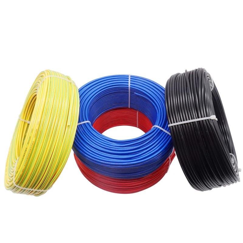 
Hot 1.5mm 2.5mm 4mm 6mm 10mm single core copper pvc house wiring electrical cable and wire price building wire  (60633834582)