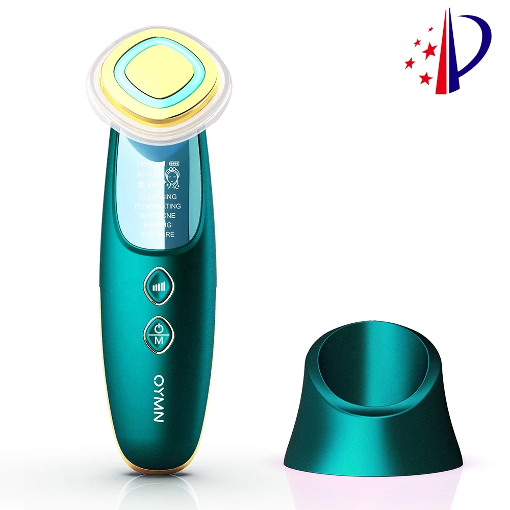 

OYMN new released Youthful patent ultrasonic ems rf face massager with multi function