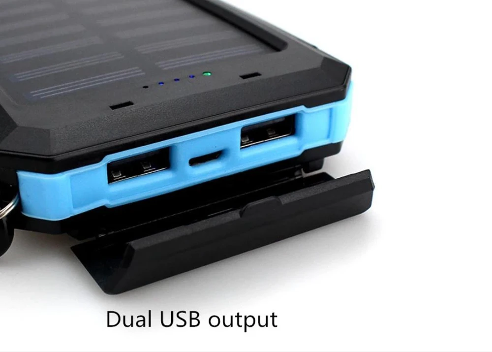 No need to remove of phone case /lighting solar power bank charger - ANKUX.COM