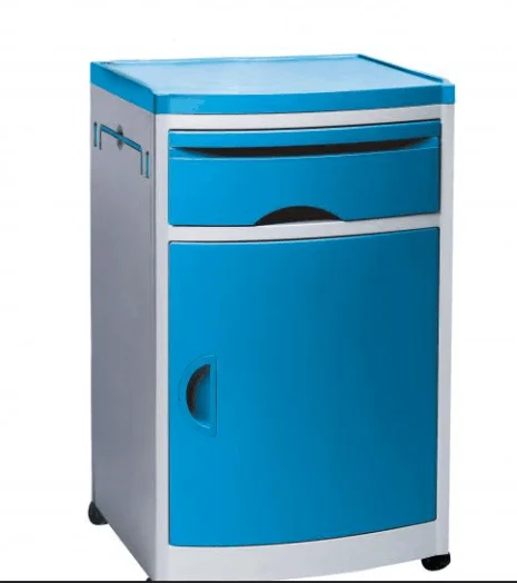 
hospital bedside cabinet medical locker table with new material for sale 