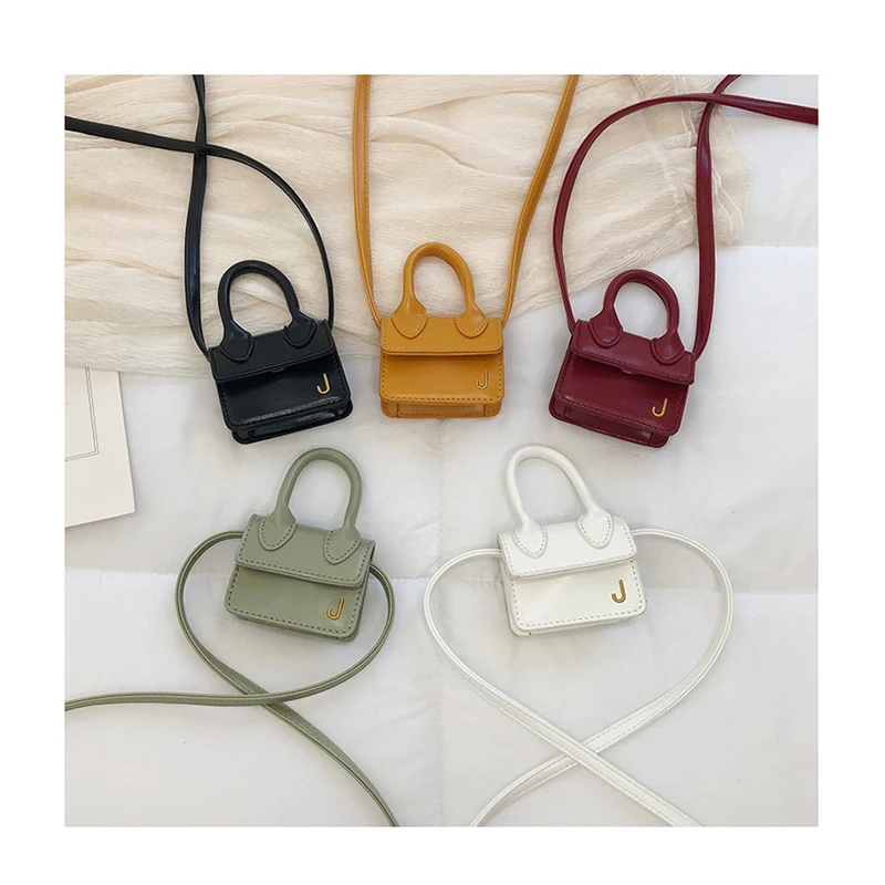 

Fashion Super Mini Small Bag Chain Girl's Messenger Bag Luxury Designer Cute Crossbody Bag J Letter Women Brand Handbag