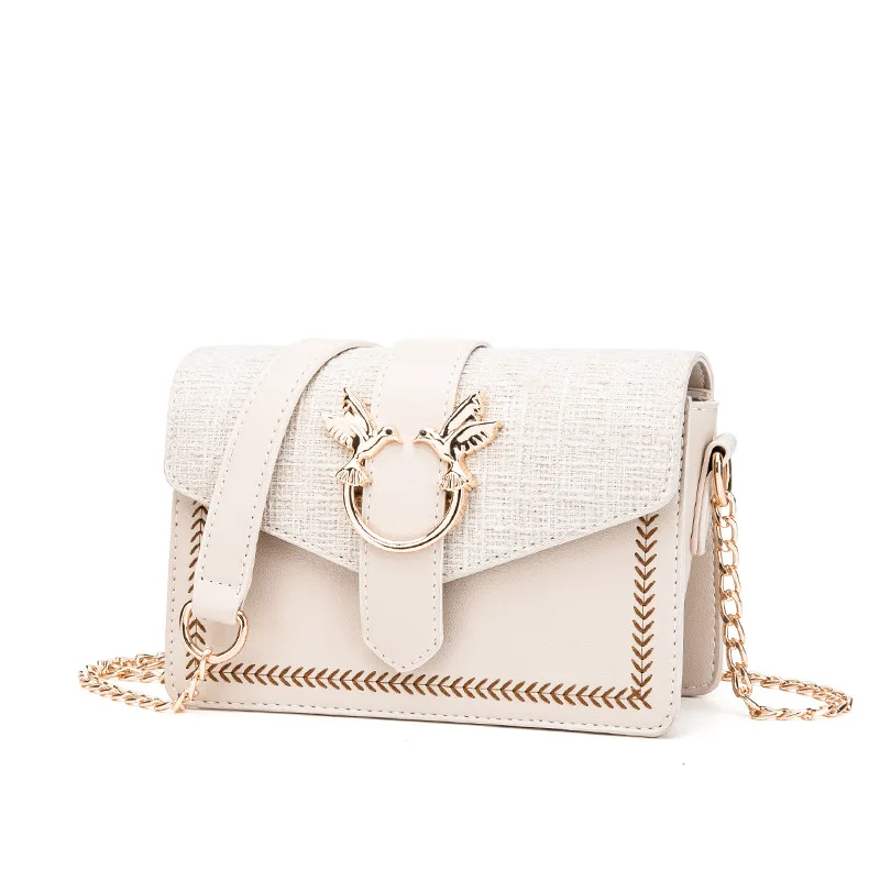 

Western style small bag new trendy ins chain bag shoulder messenger bag fashion handbag