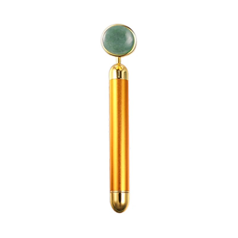 
Handheld Natural Aventurine Jade Roller Anti aging Facial Massage For Home Use 