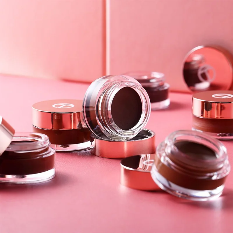 

Private Label Cosmetics Makeup Eyebrow Pomade Custom Eyebrow Gel, 6 colors