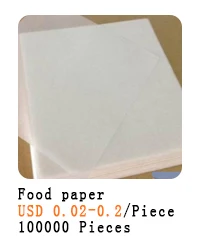 100% Food Grade Material High Temperature Resistant Cake Cups Paper Baking Liners Cases For Wedding Decoration