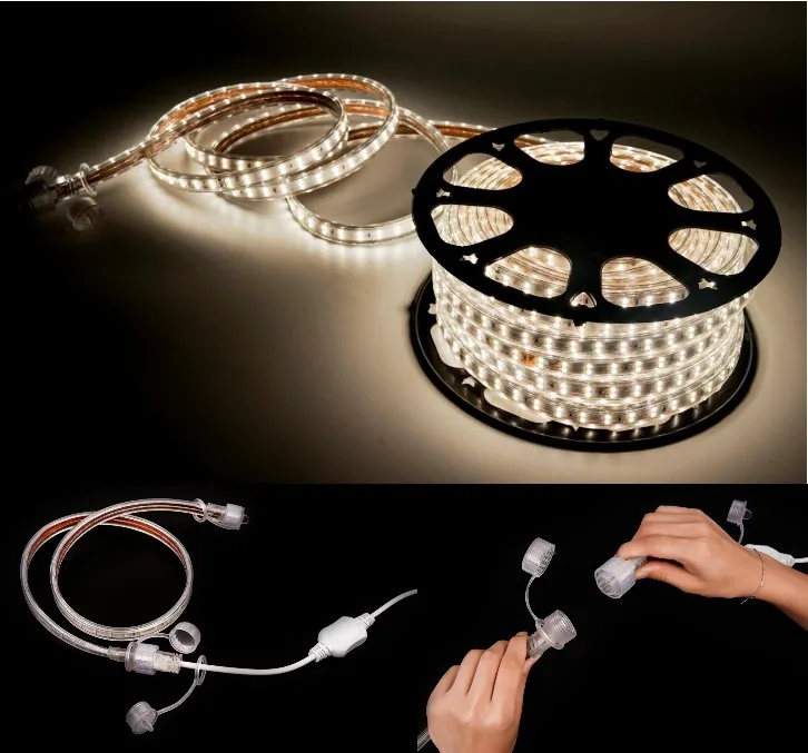 Building exterior interior design LED strip tape light cabinet under light wall light