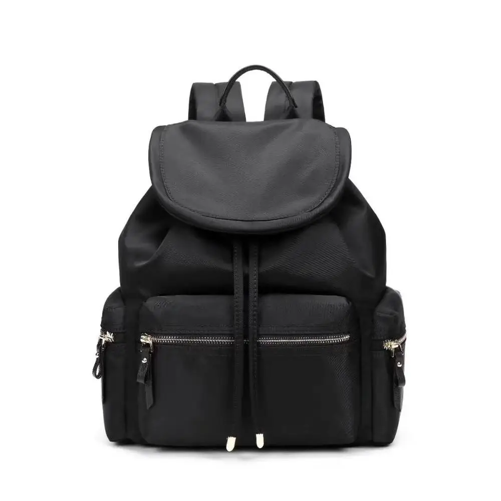 

high quality new water resistant nylon leather fashion backpack