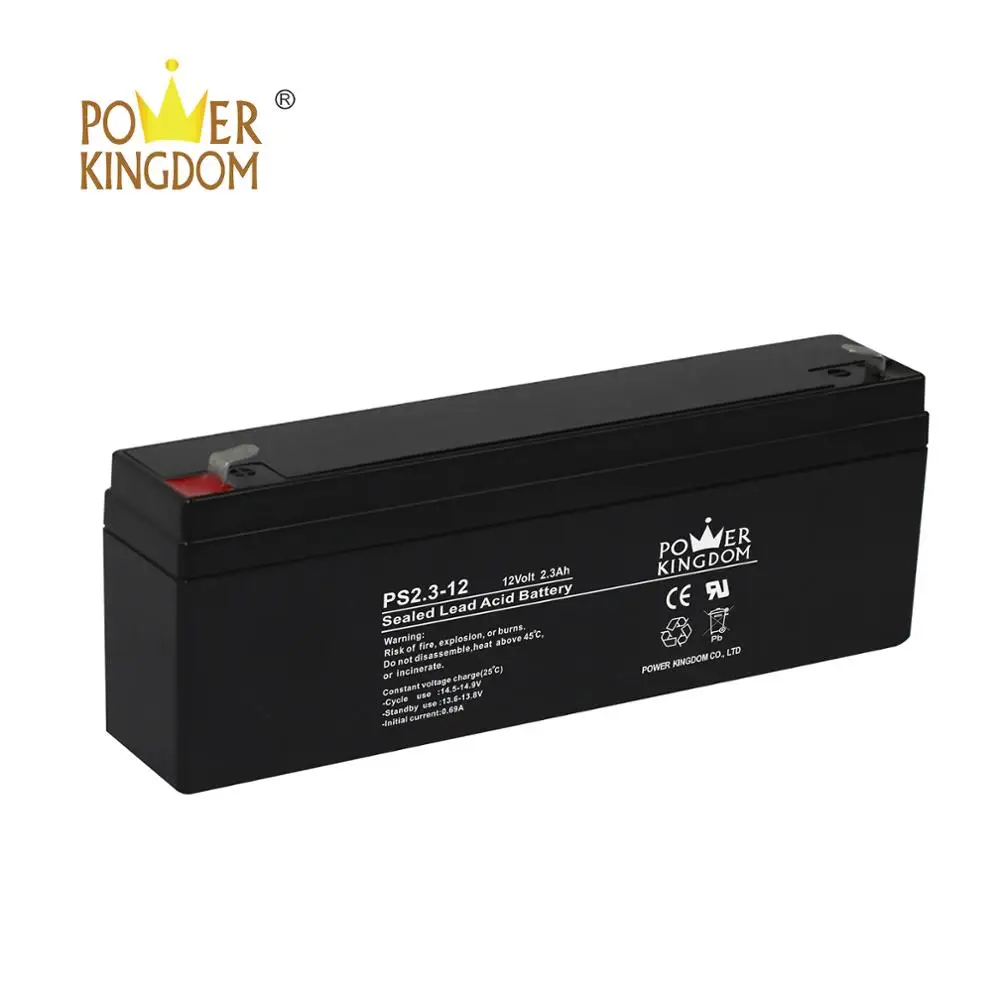 12v2.3ah rechargeable lead acid batteries for sound box camera