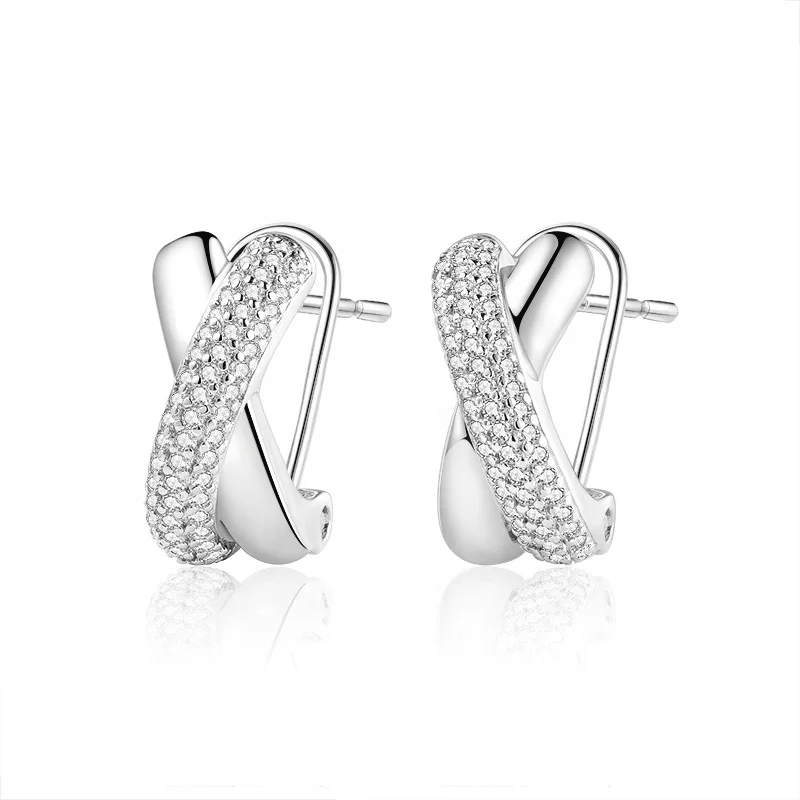 

New Classic Simple Design 925 Sterling Silver Earring Women Earrings