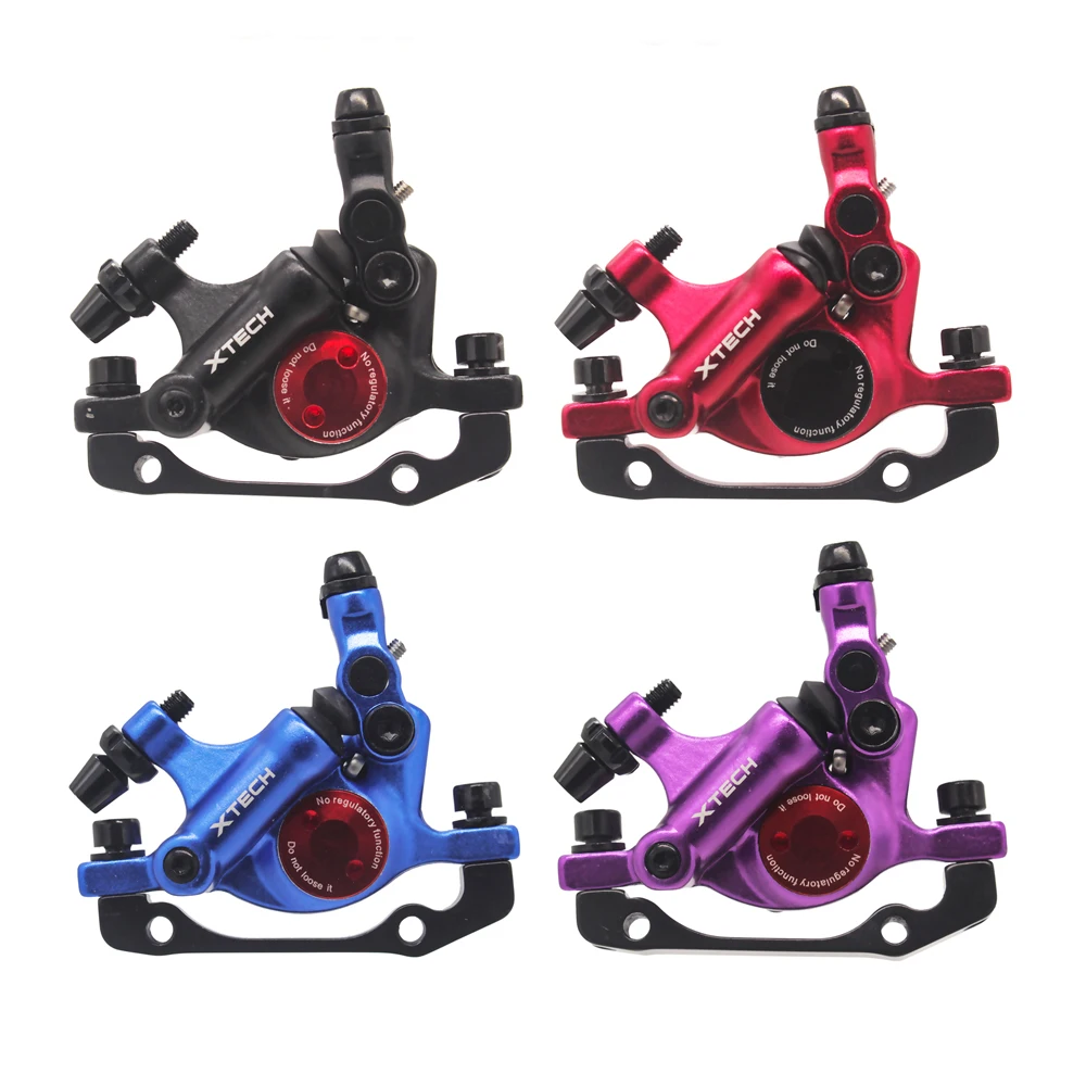 

ZOOM XTECH HB100 Disc Brake Front&Rear Line Pulling Hydraulic Disc Brake For MTB Bicycle And Xiaomi M365 Electric Scooter, Black,blue,red,purple,colorful