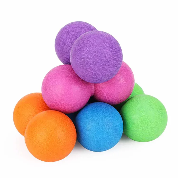 

Eco-friendly TPR Muscle Relaxation Massage Lacrosse Balls fascia ball, Pink, orange, blue, green