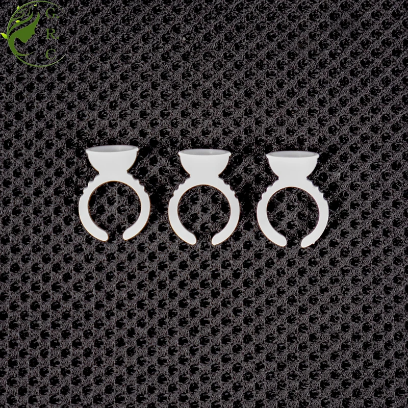 

Wholesale Eyelash Extension Glue Ring, High Quality Glue Ring for Eyelash Extensions, Cheap Price Disposable Lash Glue Holder, Customized color