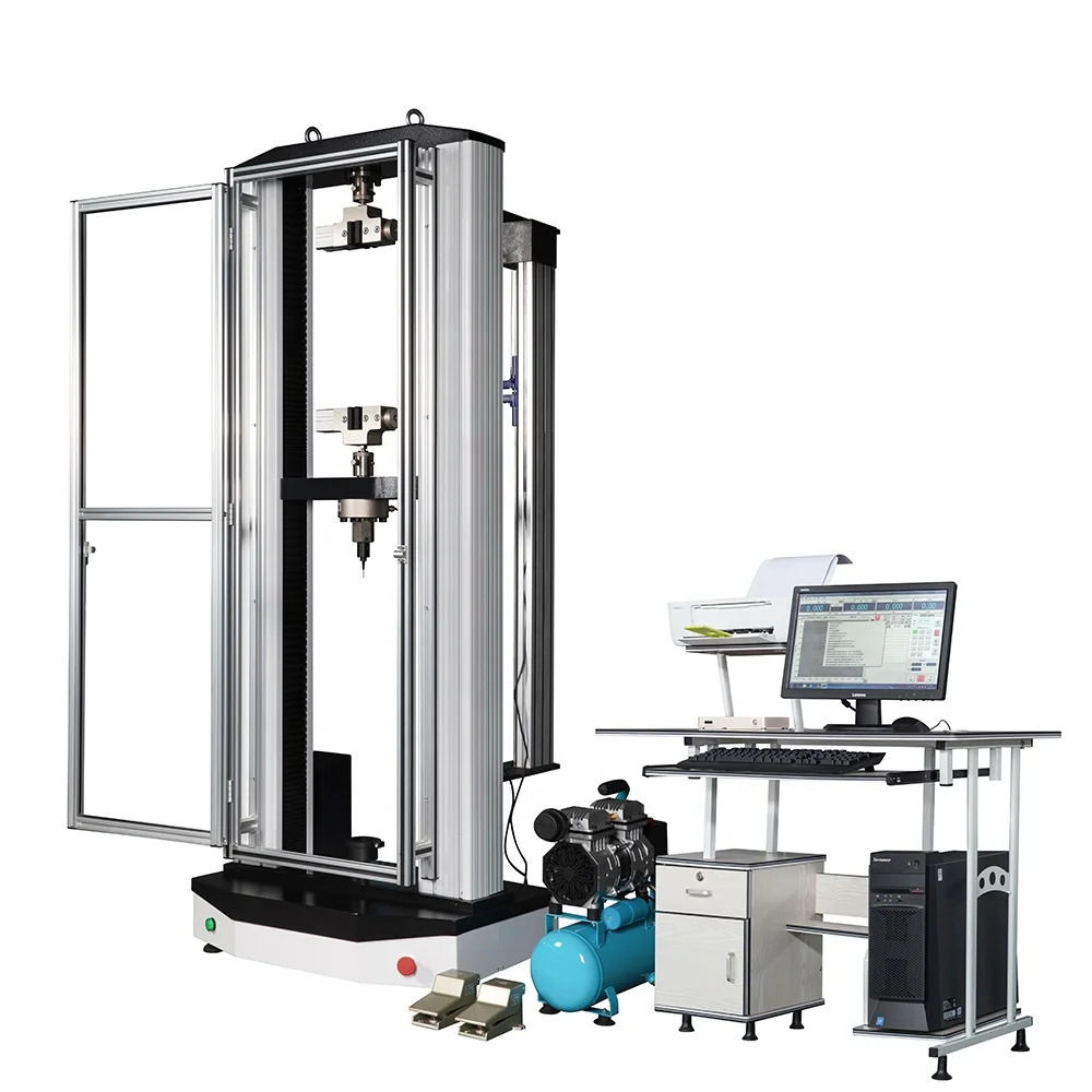 

Door Type 100KN Auto Control Universal Test Machine with Pneumatic Clamp Fixture