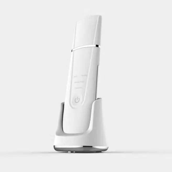 

Wholesale Ultrasonic Scrubber Vibration Face Skin Usb, White black pink