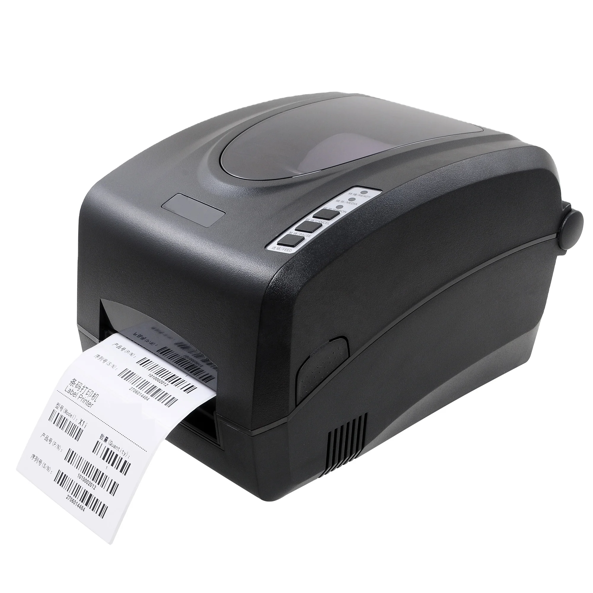 

2022 rfid tag printer tag customized RFID Desktop Printer P113 300DPI printing IP68 rfid label printer