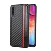 Phone Case Vendor Carbon Fibre Print Drop-proof PU Leather Fundas Para Celulares for Realme X 3i 3 Pro C2 C1 2 1