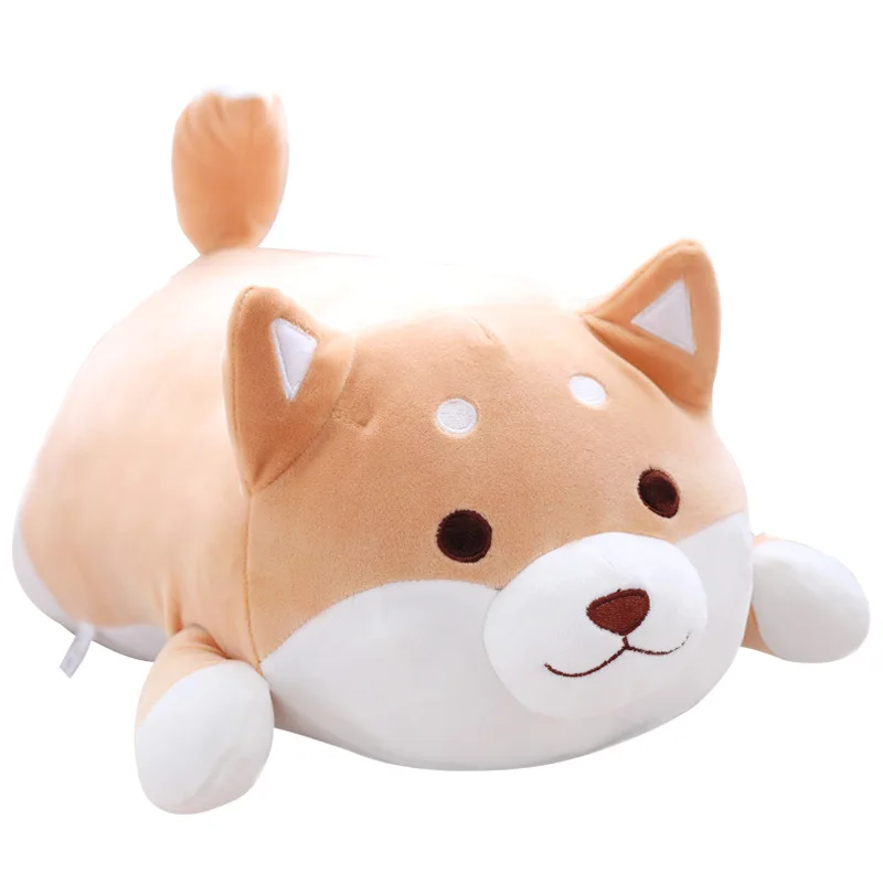 

Cute fat shiba inu soft cotton doll home decoration dog toys shiba plush toy with low price