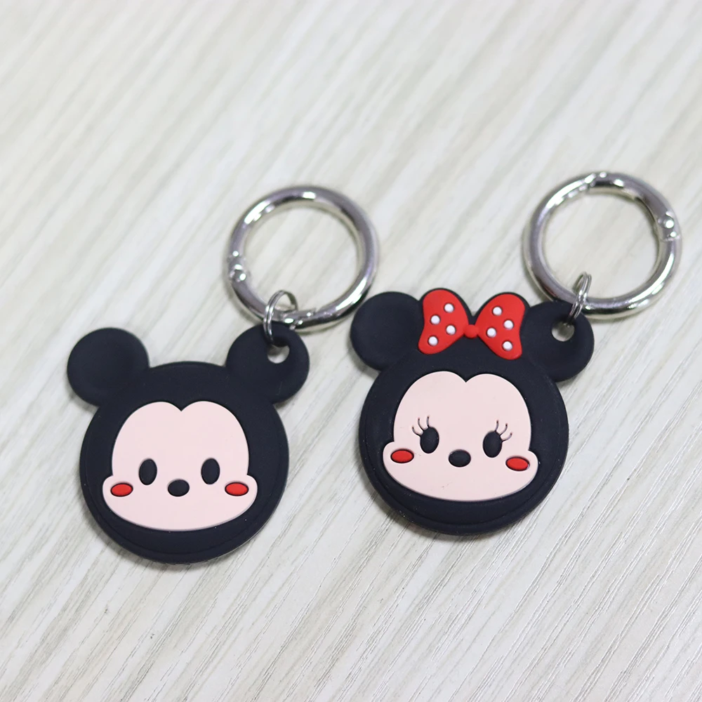 

Shockproof Case for Apple Air Tag Cartoon Lovely Mickey Minnie Silicone Custom New Design Accessory Airtag Tracking Device Cover