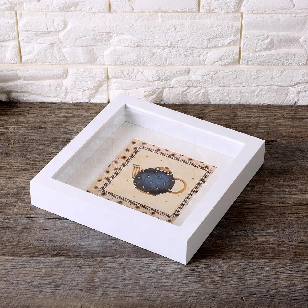 
Customize Wholesale High Quality wooden wall hanging 3D specimen butterfly shadow box display case 