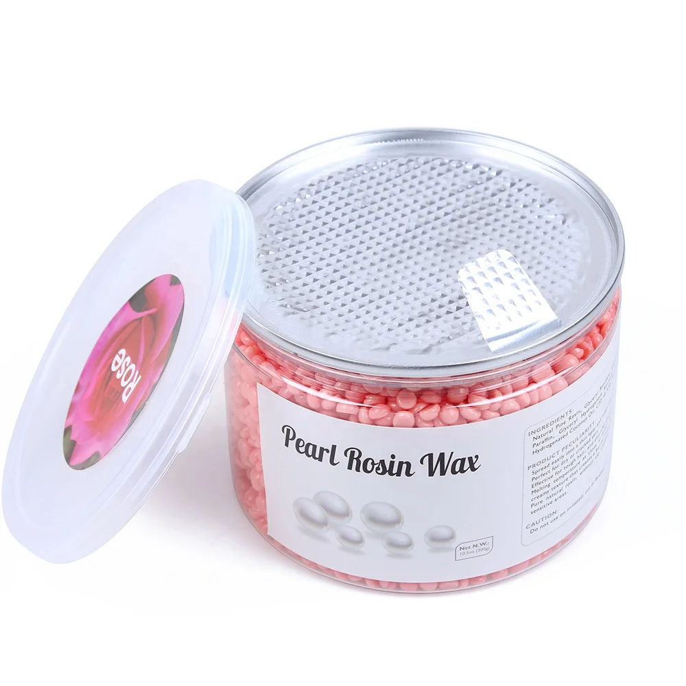 

Wholesale 100% natural rose flavor depilatory hair removal hard wax beans