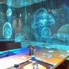 Interactive Projection support 120 inch-650 Inch Multi Touch Support Floor Interactive and Wall System