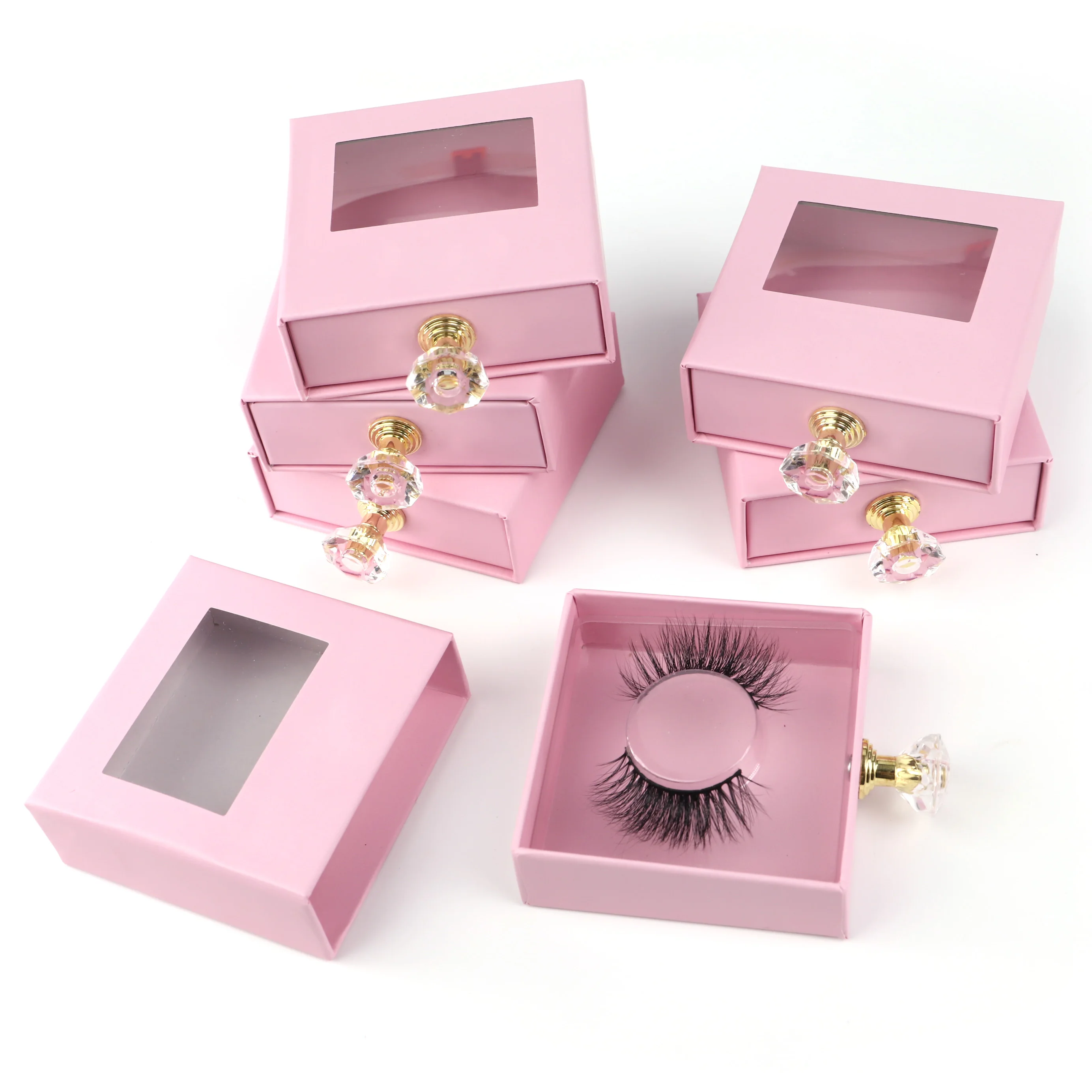 

Private Label Lash Box Packaging Book False 3D Mink Eyelash