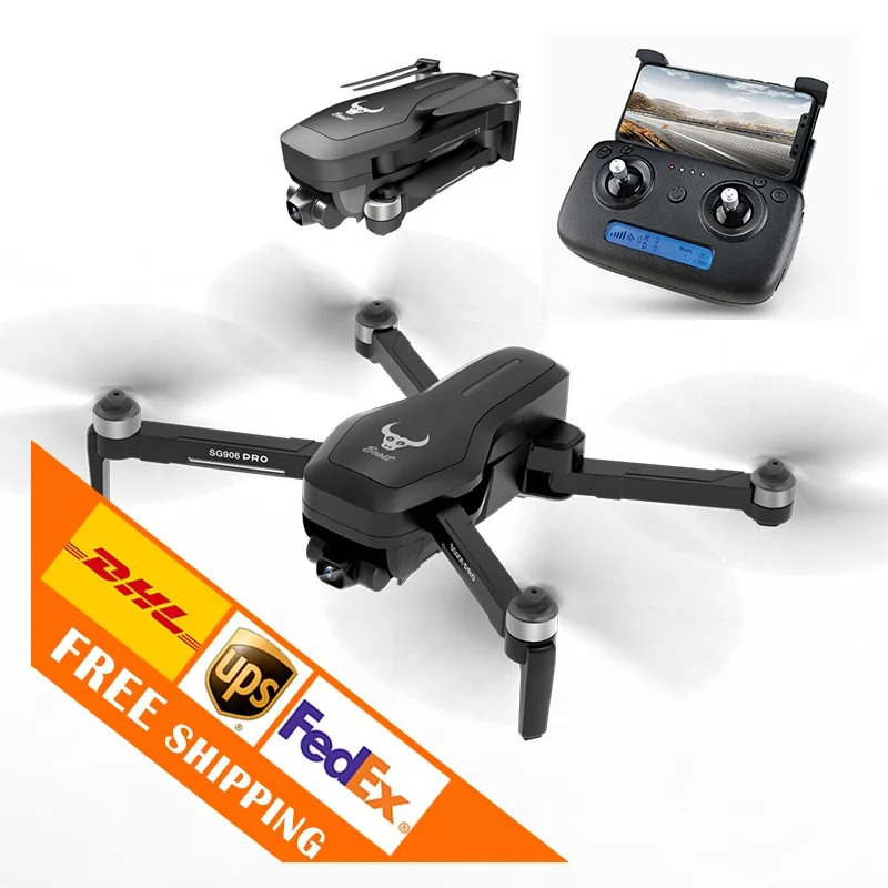 

SG906 pro GPS 2-axis gimbal wifi fpv professional selfie hd flycam camera rc smart long range fold smartphone brushless drone 4k, Gray