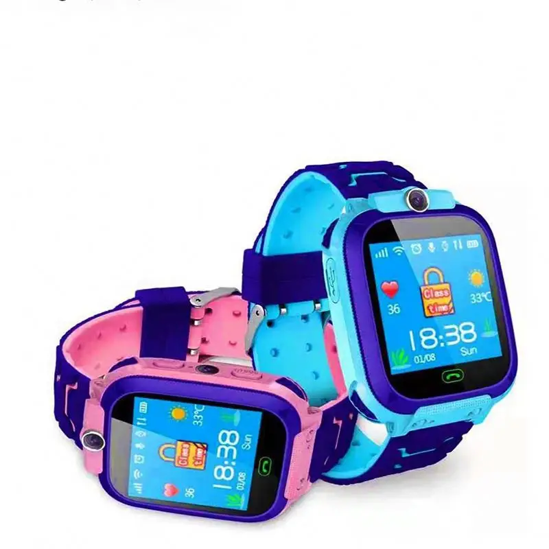 

2019 kids smart watch ,R0ywg 1.44 inch color touch screen smartwatches, Blue, pink
