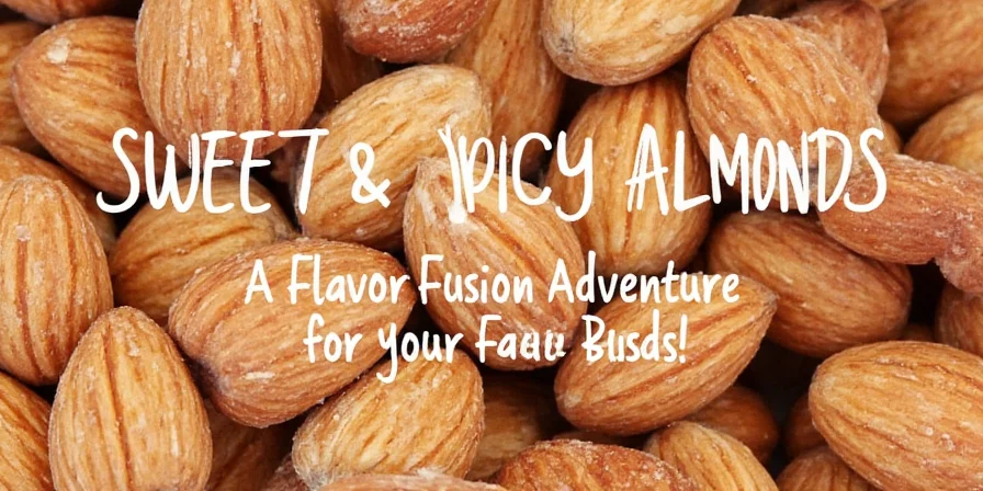 Sweet and Spicy Almonds on Charcuterie Board