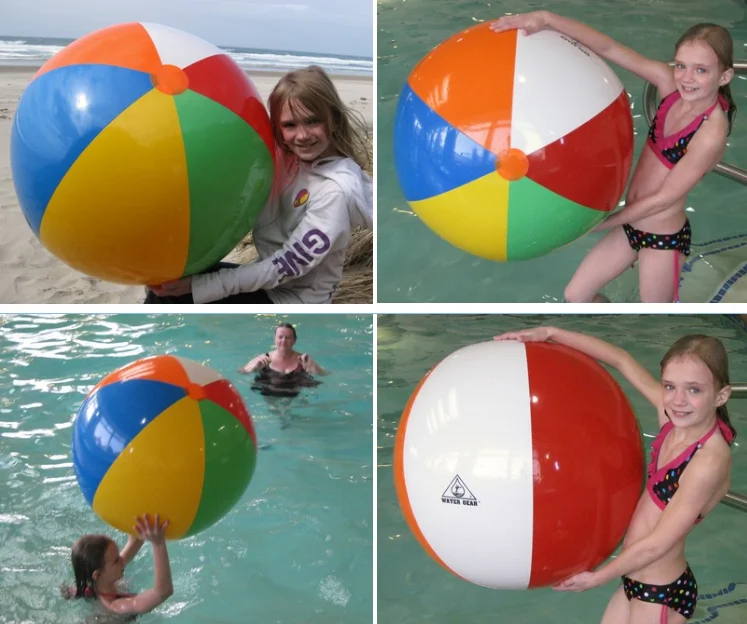 48" METALLICA Inflatable Beach Ball FIVE Huge XXL Black Vinyl Beach Balls 5 