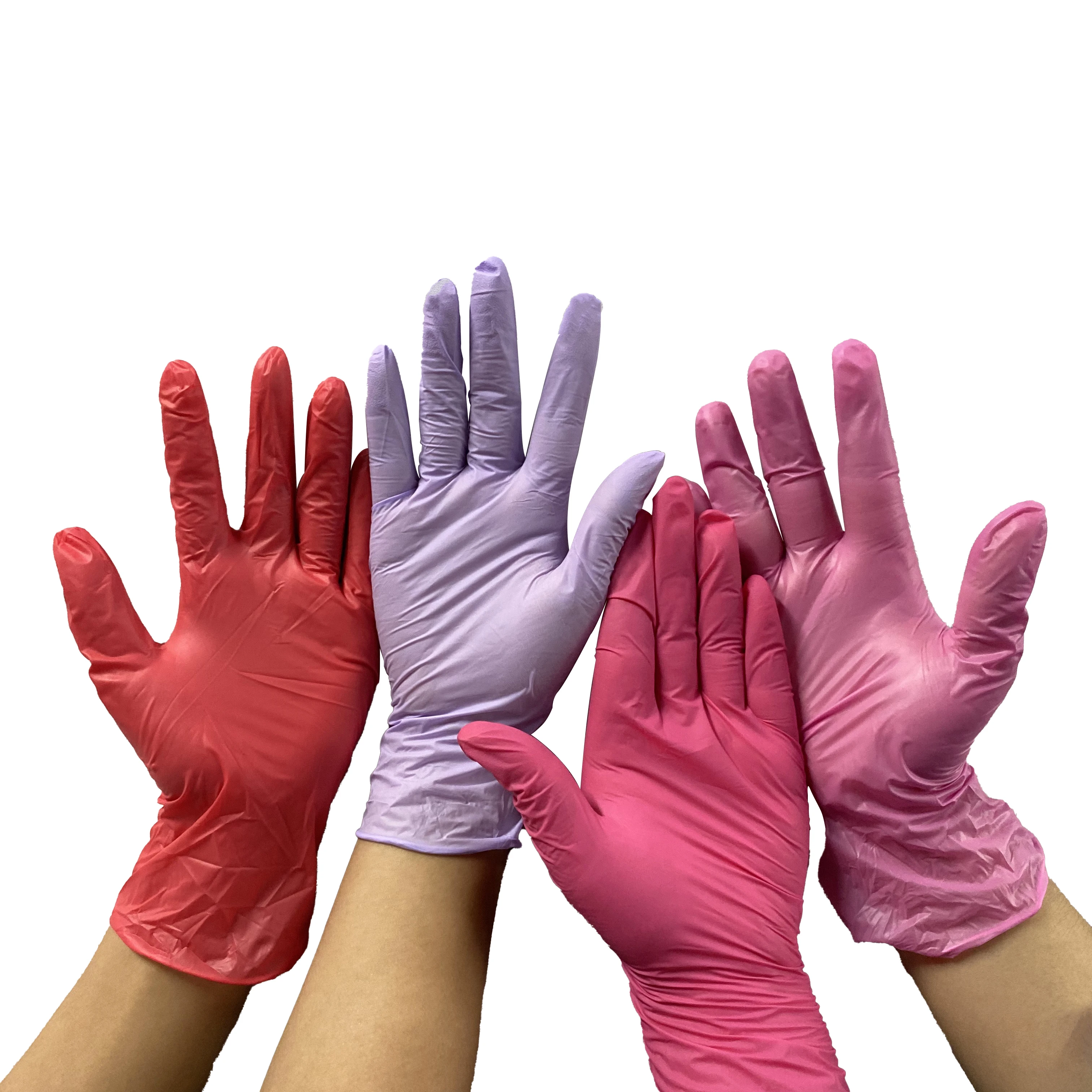 

car cleaning room beauty care tatto nitrile rubber powder free latex free cleaning kitchen uses household hand gloves