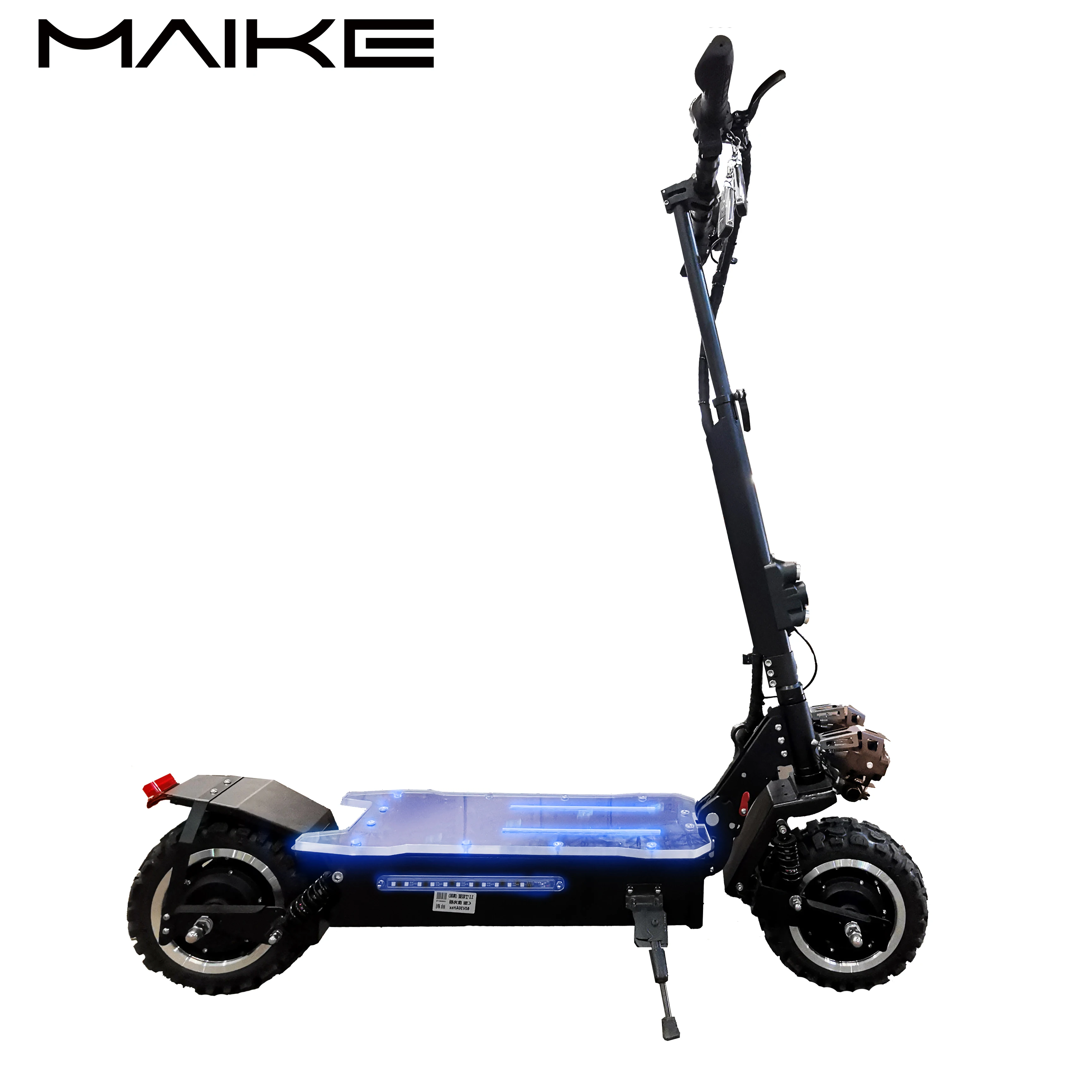 

Maike KK4S adult 1600W*2 big wheel offroad foldable off road 3200W dual motor electric scooter, Black