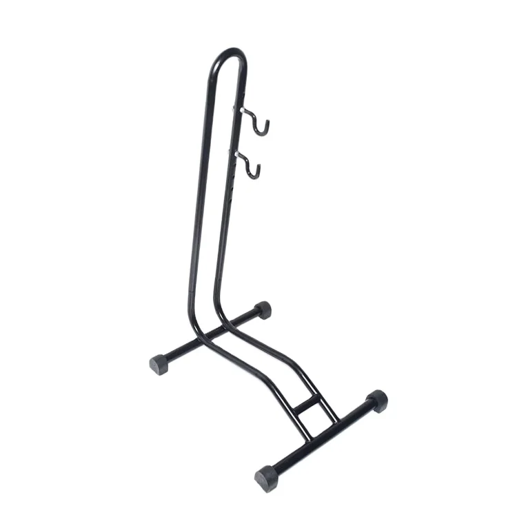 

Bicycle Coated Steel Display Floor Rack Bike Repair Stand home indoor, Black