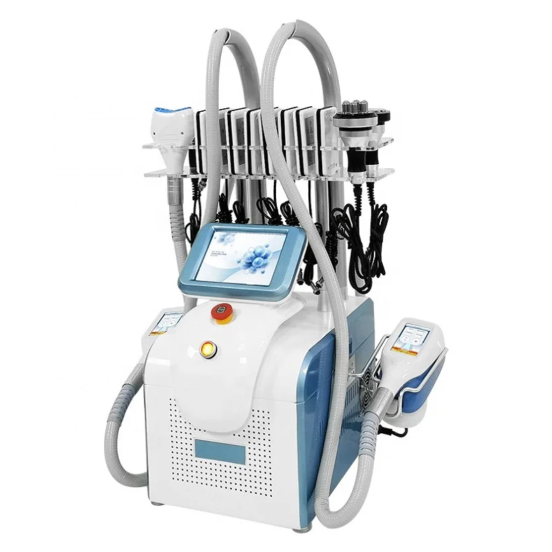 

360 cryo machine cavitation rf lowest price 360 cryolipolysis fat slimming 5 handles cryolipolysis device body slim