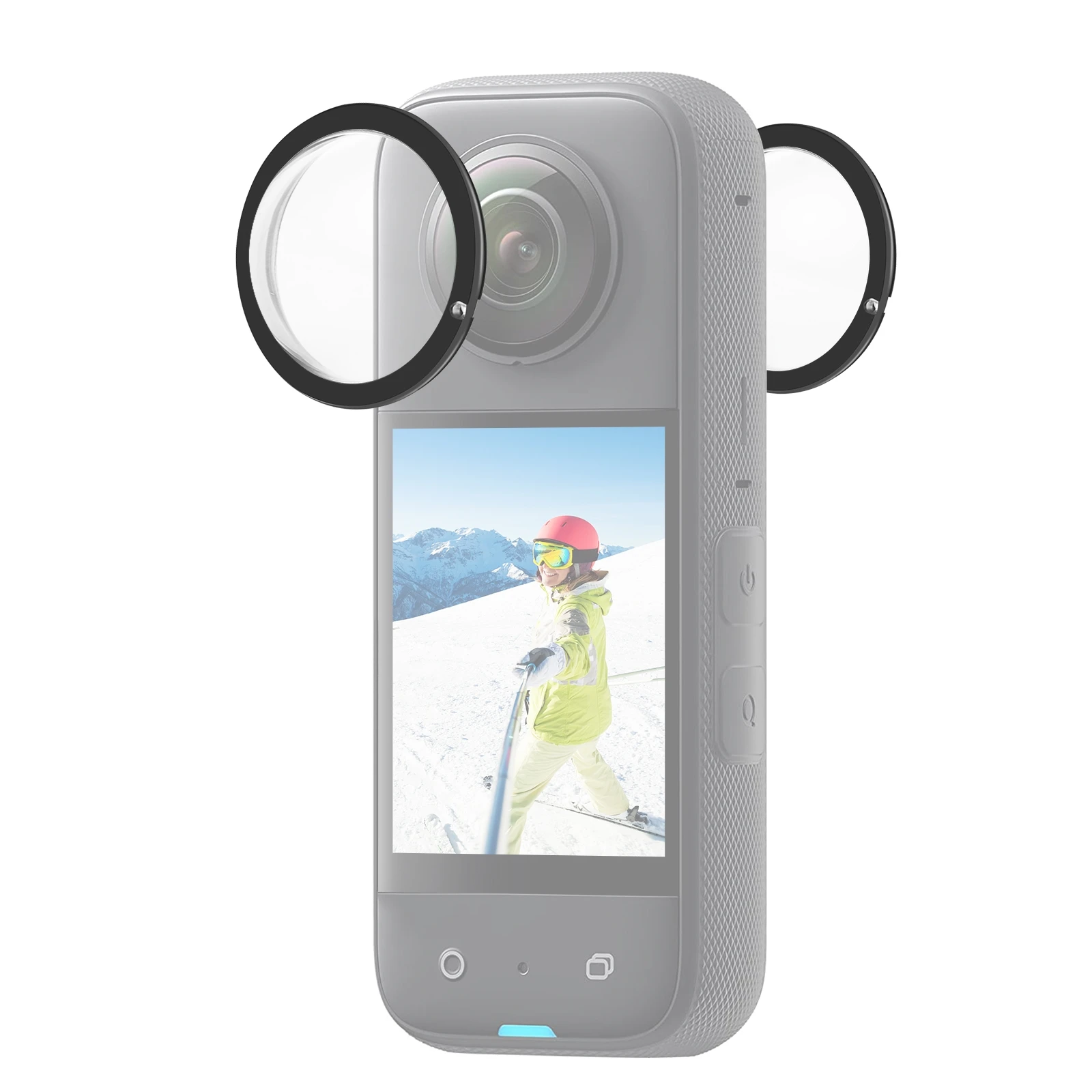

Stock Available For Insta360 X3 PULUZ Lens Guard PC Protective Cover(Black)