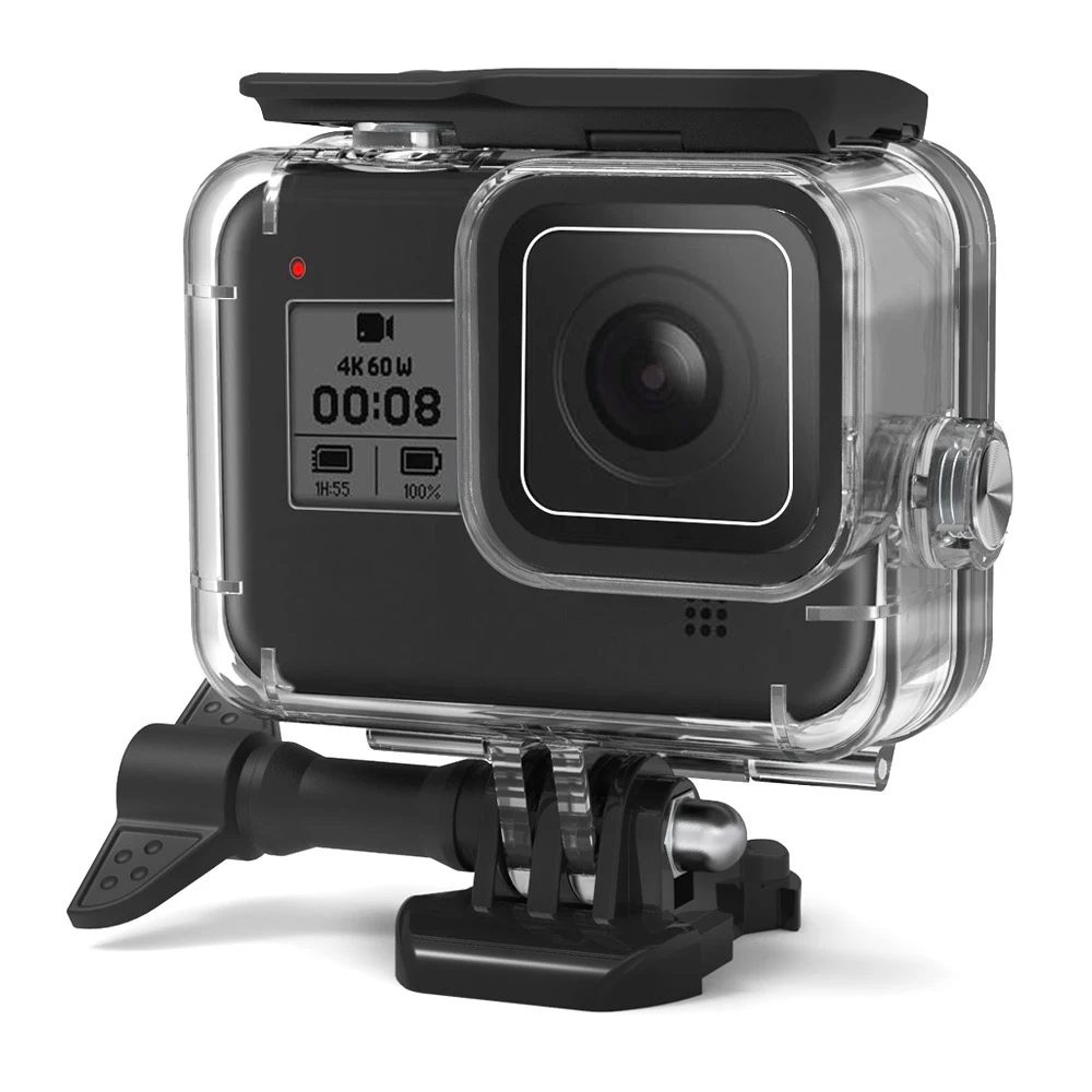 

High Quality 60M Waterproof Housing Case for GoPro Hero 9 Black Easy to Install Underwater Deep Diving with Screw Accessories