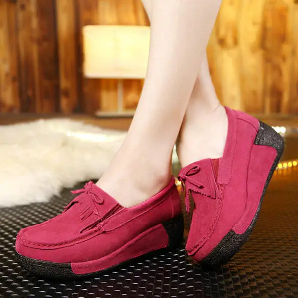 

Casual Lace Up Rocker Sole Shoes Breathable Soft Sole Shoes