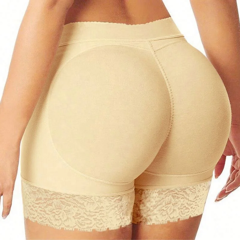 

Wholesale Shapewear Butt Silicone Padded Lace Panties Shaper Underwear Women Body Lifter, 2 colors