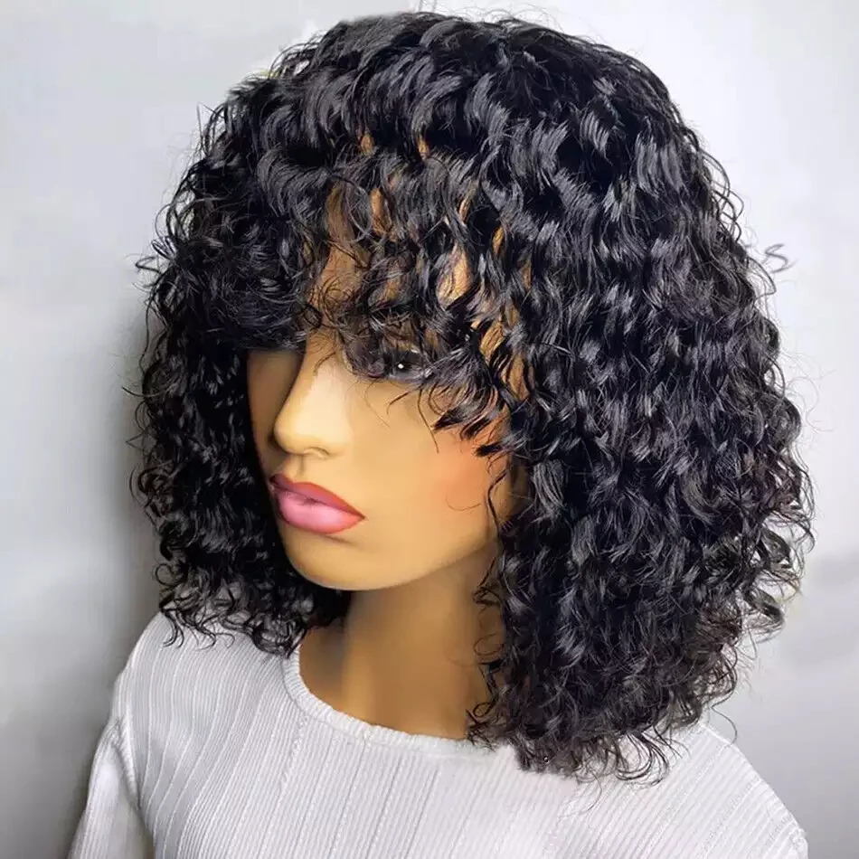 

pixie curls cut human hair wig perruque pixie cut wig human hair virgin short human hair pixie cut machine made wig black women