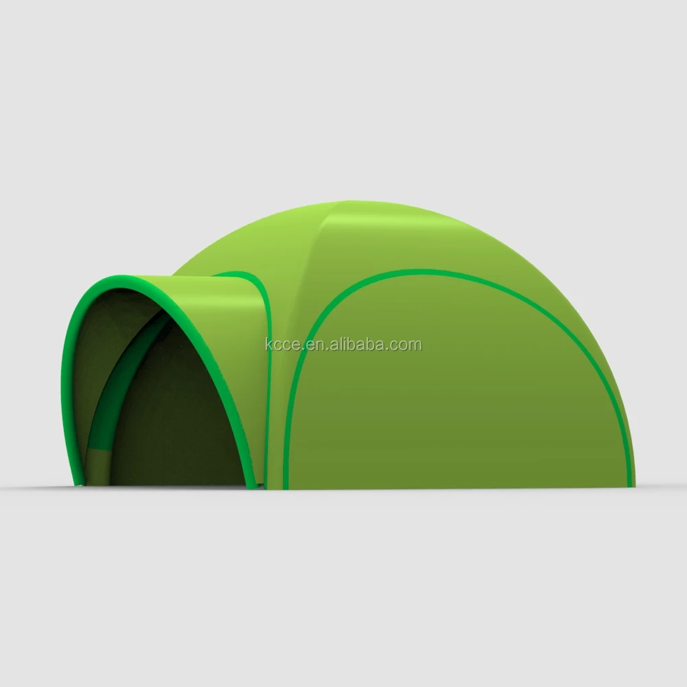 Full printing removable rental igloo 4x4m trade show advertising inflatable spider tent//