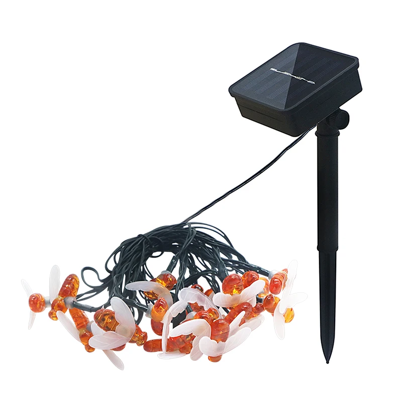 

Solar Powered Cute Honey Bee LED String Light 30 LEDs Fairy Light Outdoor Garden Fence Patio Christmas Garland Lights