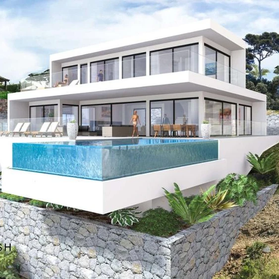 
Cheap Modern Prefabricated House/Villa Made in China 