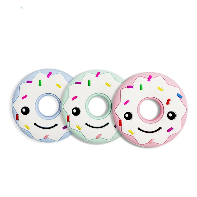 

LOVE'N amazons online 100% food grade silicone donut bite joy baby tooth glue toy baby bite resistant silicone molar stick