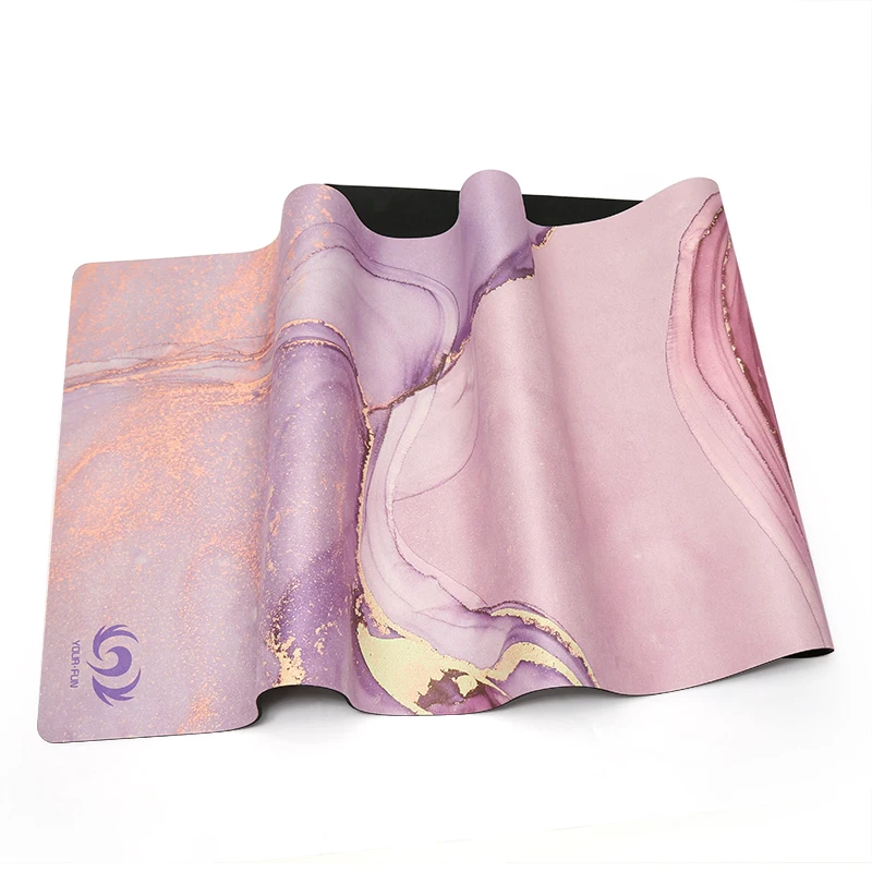 

recycled microfiber yoga mat for exercise, Customized color