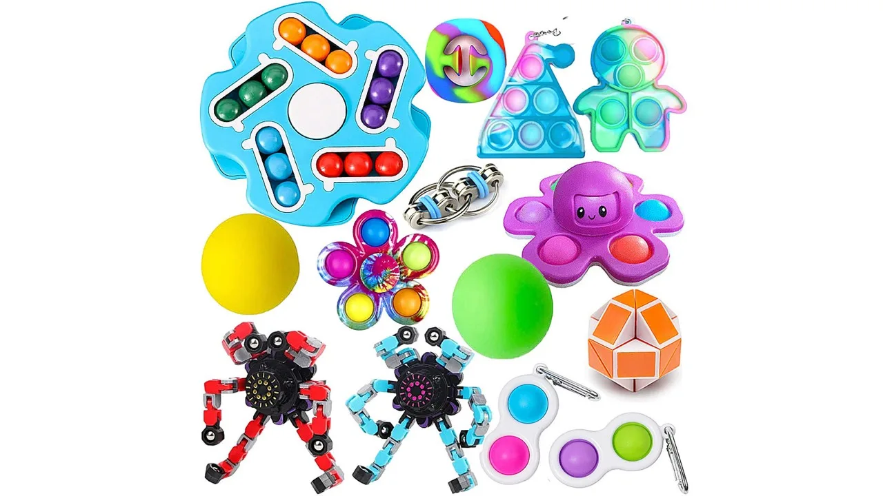 New Custom Pop Puck Fidget Toy Keychain Series Wholesale Antistress