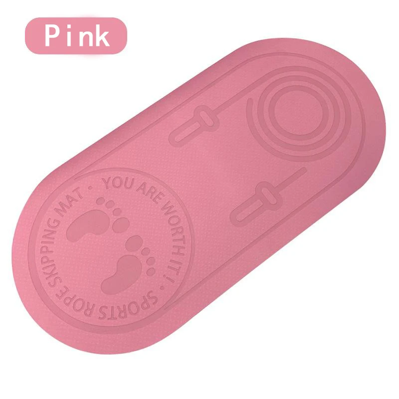 

2021 High Quality Exercise Anti-Slip Jumping Rope Mat for Home Indoor Workout