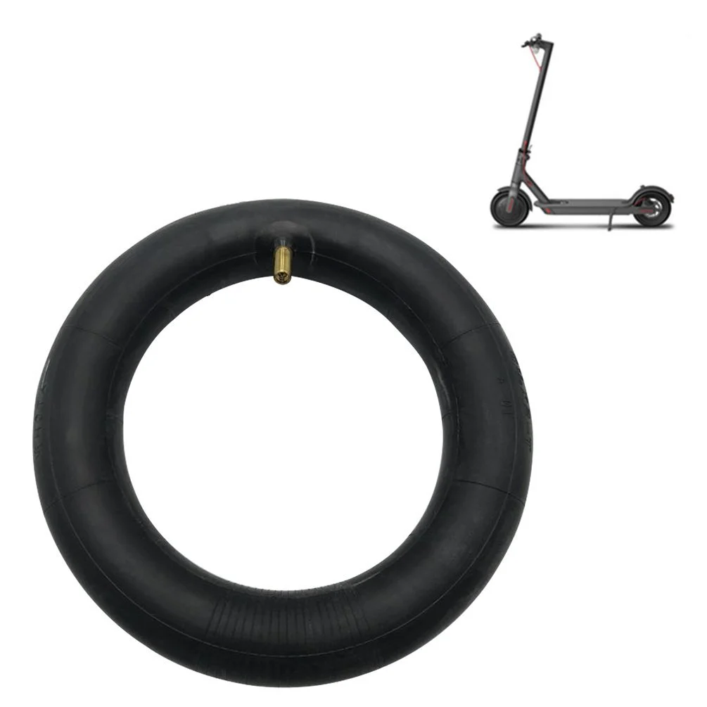 

New Image Eu Warehouse 10 Inch Inflation Inner Tube With Straight Valve For Xiaomi M365 Electric Scooter 10*2 Tyre Spare Parts