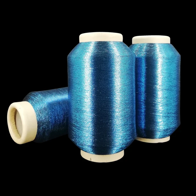 
metallic yarn manufacturer from china mx-sparkle yarn 