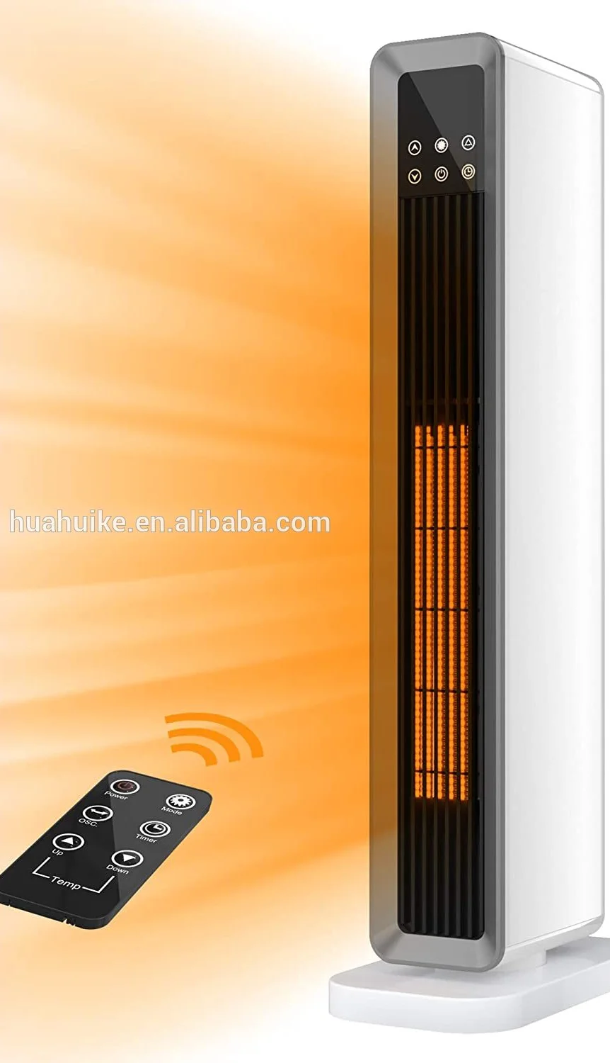 Oscillating 32inch Space Heater,1500w 3s Fast Heating Ptc Ceramic