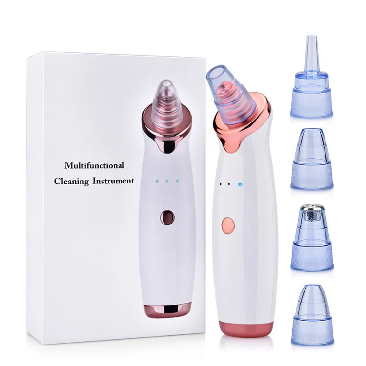 

Yi Er 5 in 1 USB Rechargeable Electric Facial Pore Cleaner Blackhead Remover Vacuum